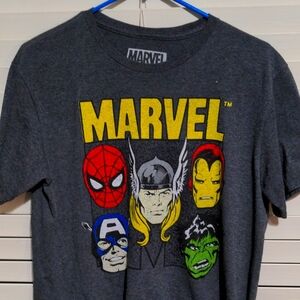 Marvel Comics Avengers T-shirt - Spider-Man - Hulk - Iron Man